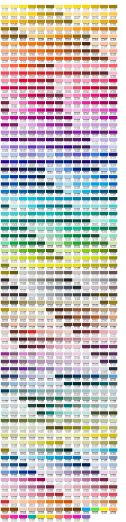 rvb chart color